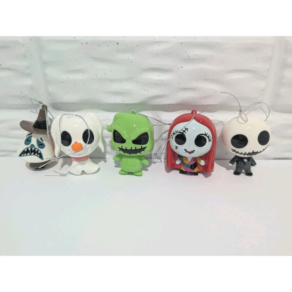 NEW Opened 2025 Hallmark Set 5 Nightmare Before Christmas Mystery Ornaments